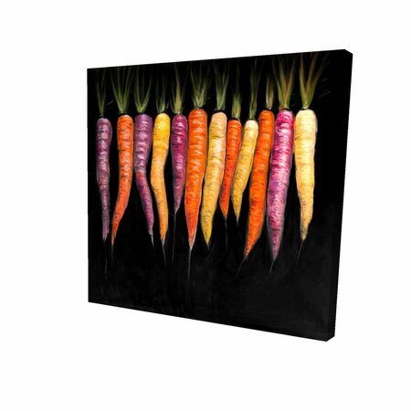 FONDO 32 x 32 in. Carrots Varieties-Print on Canvas FO2790715